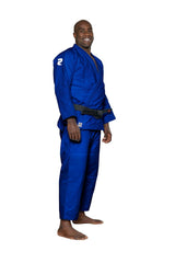 Fight Art Shogun IJF Slim Fit JU kimono 730g, azul