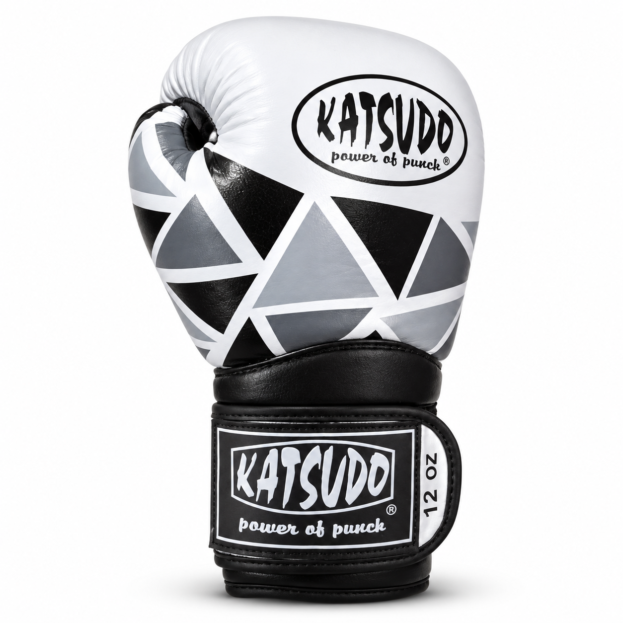 Katsudo Kink guantes de boxeo, blancos