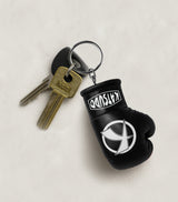 Katsudo Keyglo llavero mini guante de boxeo, negro