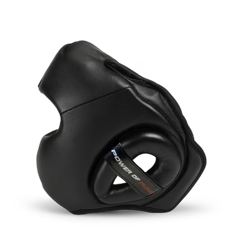 Katsudo casco protector de cuero Full Face