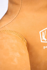 Katsudo Slamboy maniquí de lucha de dos piernas de cuero, amarillo