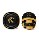 Katsudo focus pads, negro-dorado