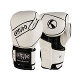 Katsudo Legion guantes de boxeo, blancos