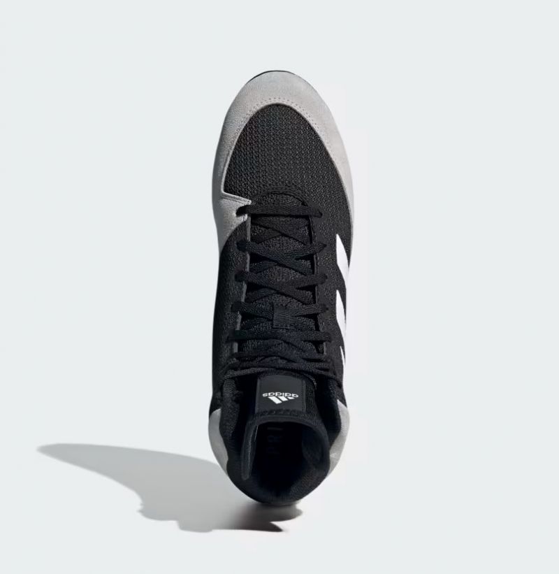 Adidas Mat Wizard 5 zapatillas de lucha, negro-gris