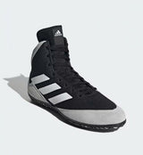 Adidas Mat Wizard 5 zapatillas de lucha, negro-gris