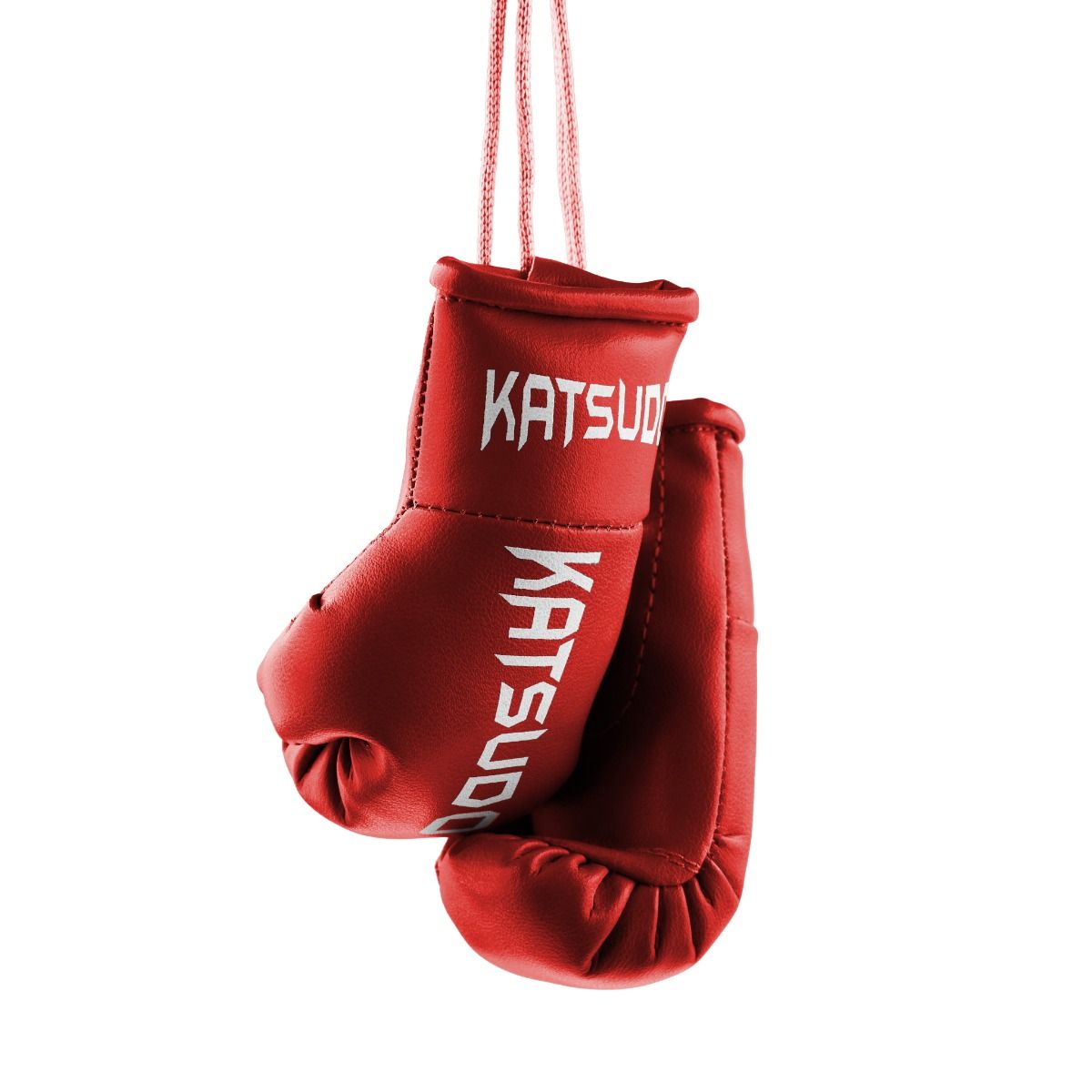 Katsudo Miniglo miniatura de guantes de boxeo, roja