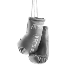 Katsudo Miniglo 2.0 miniatura de guantes de boxeo, plateada