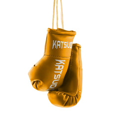 Katsudo Miniglo 2.0 miniatura de guantes de boxeo, dorada