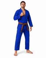 Katsudo Daiki Jiu Jitsu kimono 450g, azul