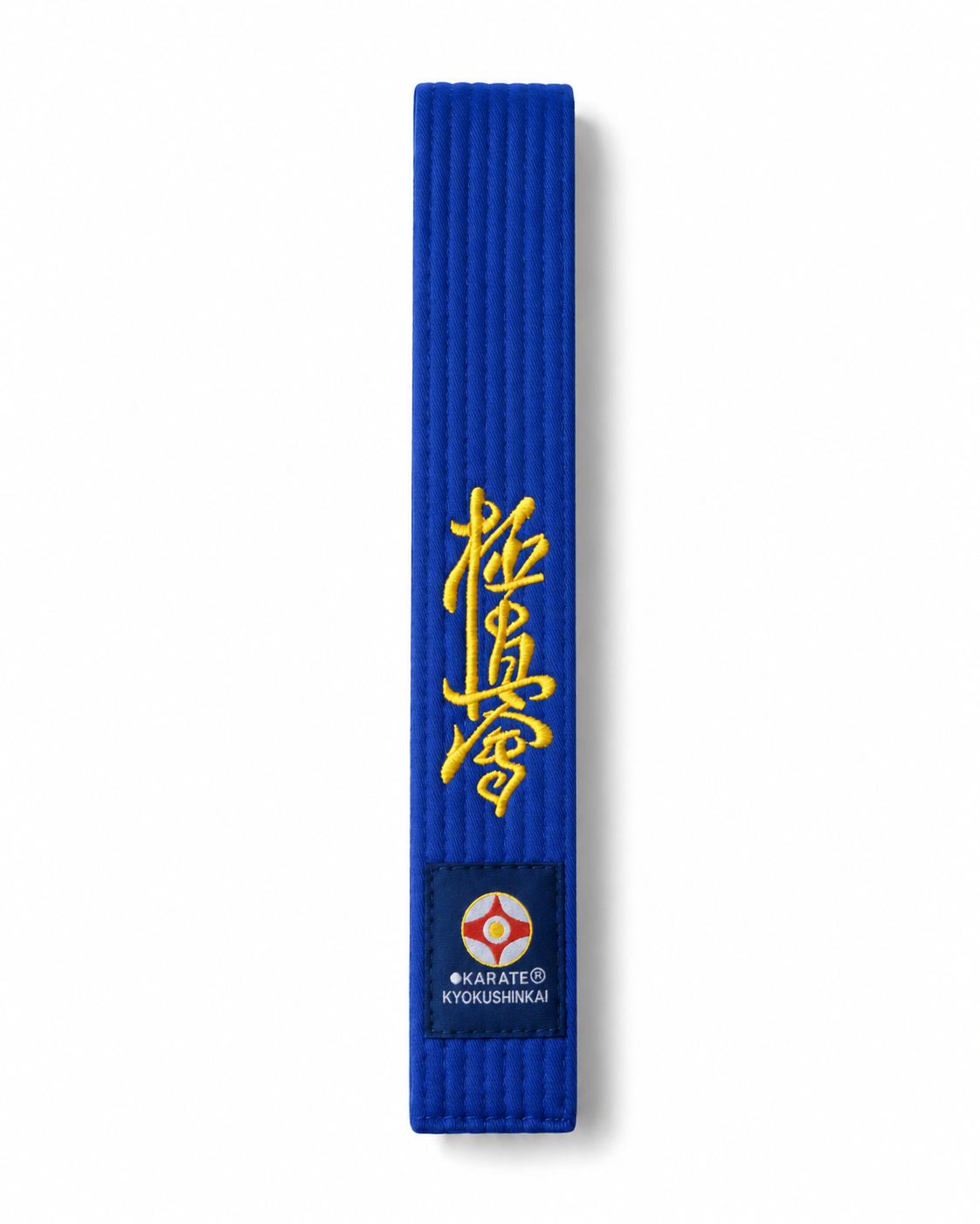Katsudo cinturón de karate Kyokushin, azul