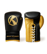 Katsudo Prime guantes de boxeo, negro-dorado