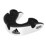 Adidas Junior Opro Silver protector bucal 4a generación infantil, blanco-negro