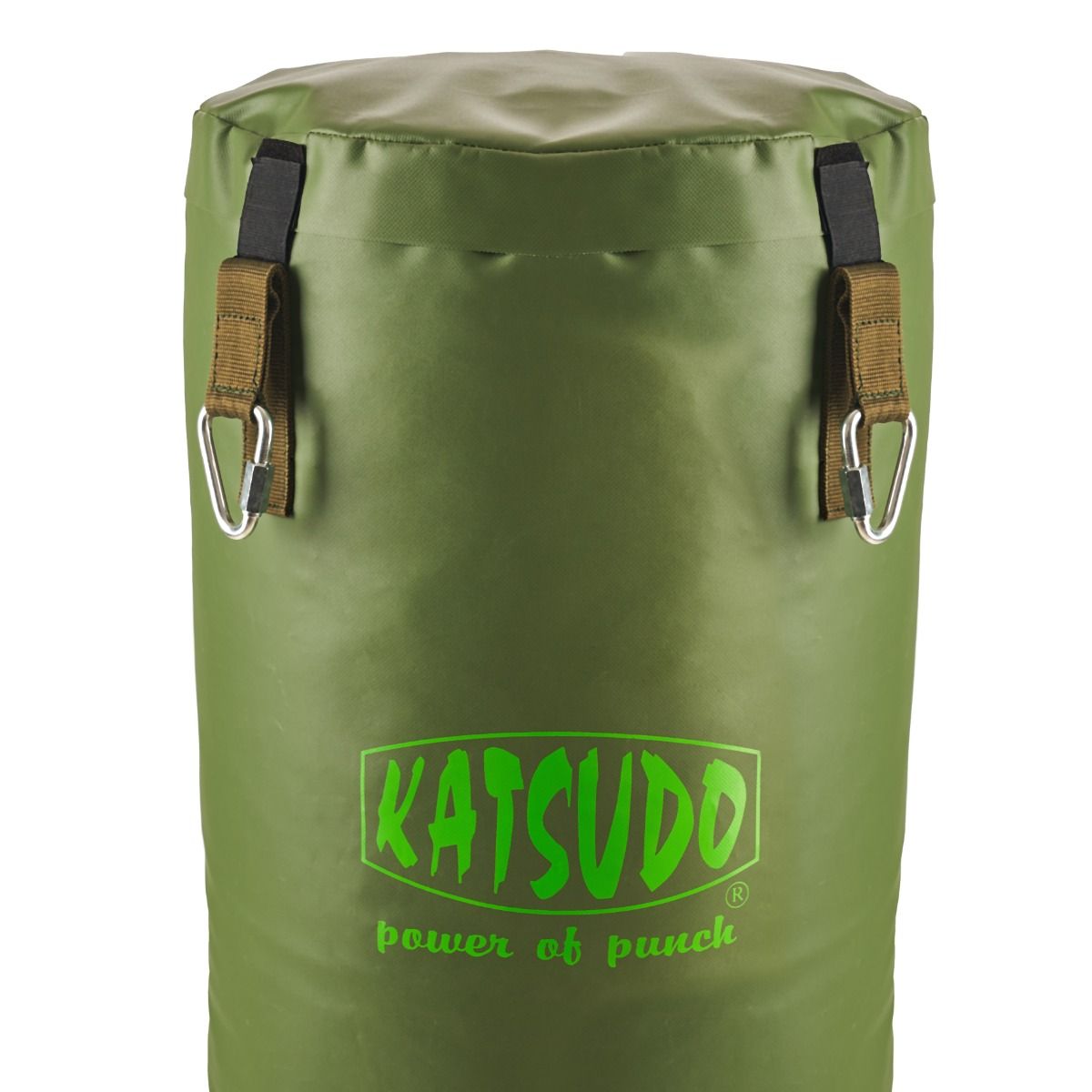 Katsudo Outdoor saco de boxeo, verde