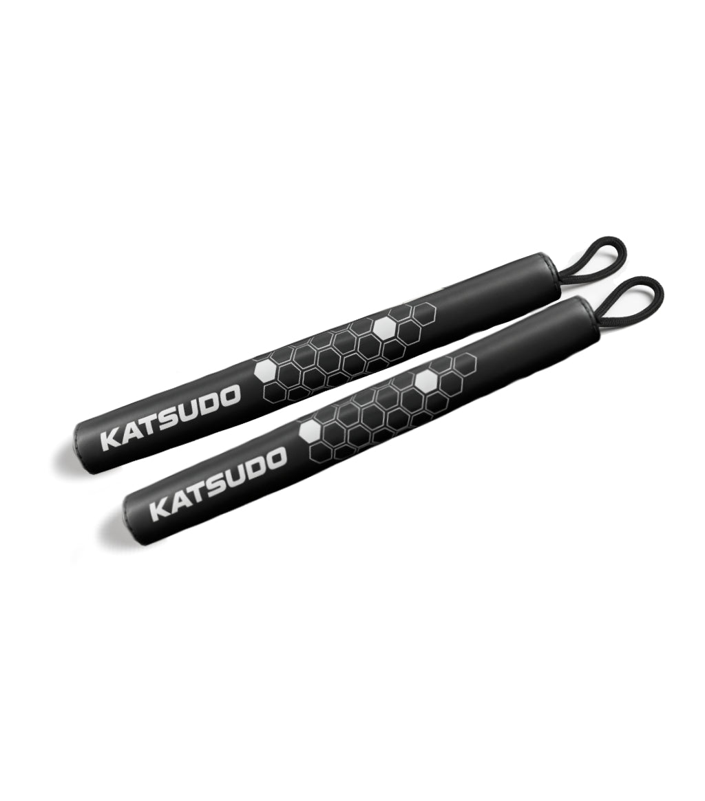 Katsudo Strix palos de espuma de entrenamiento, negro-blanco