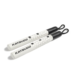 Katsudo Strix palos de espuma de entrenamiento, blanco-negro