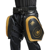Leone Power Line protector de muslos profesional, negro