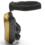 Leone Power Line protector de muslos profesional, negro