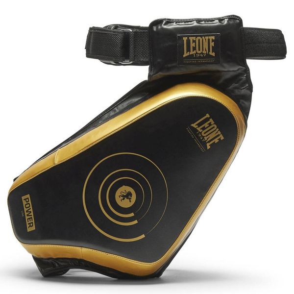 Leone Power Line protector de muslos profesional, negro