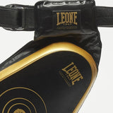 Leone Power Line protector de muslos profesional, negro
