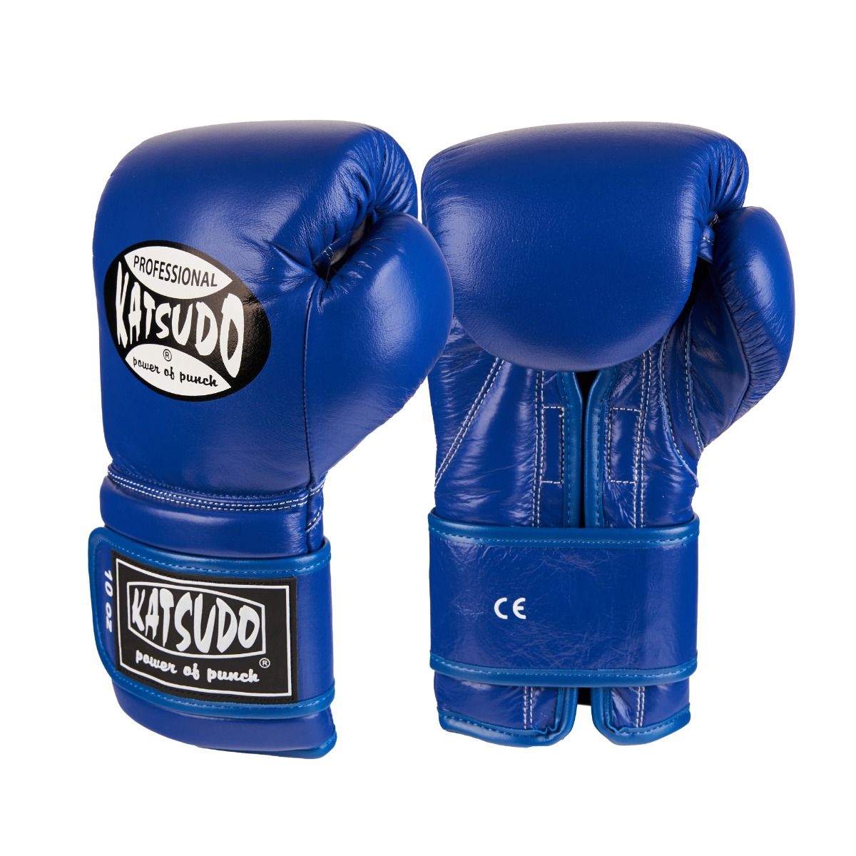 Katsudo Profesional guantes de boxeo, azules