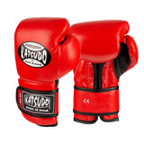 Katsudo Profesional guantes de boxeo, rojos