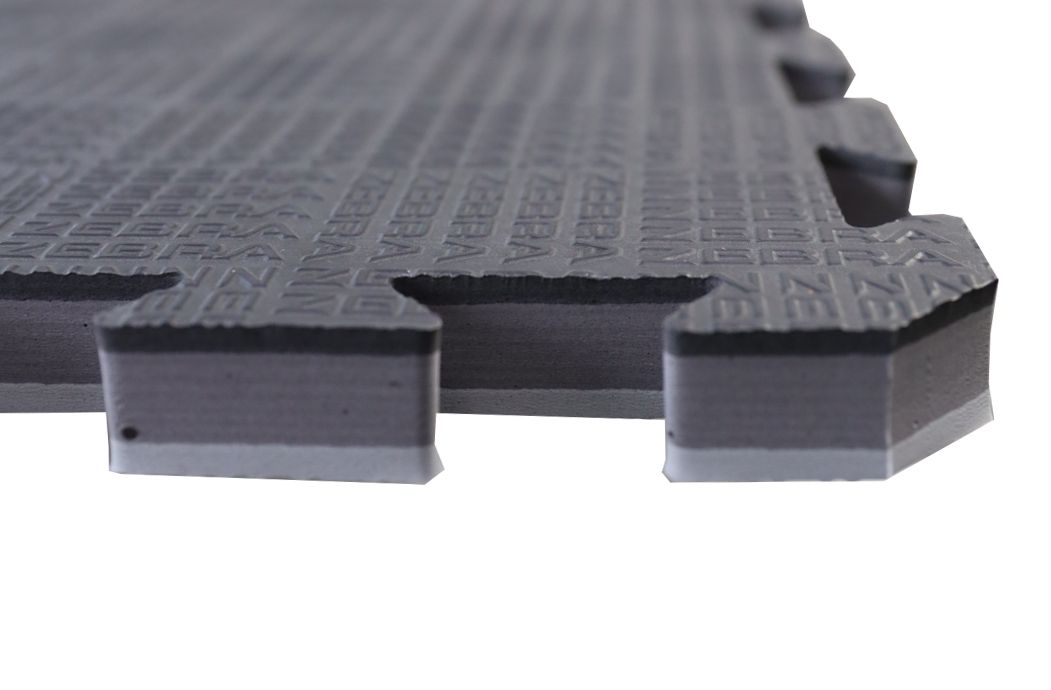 Zebra Puzzle tatami, negro-gris