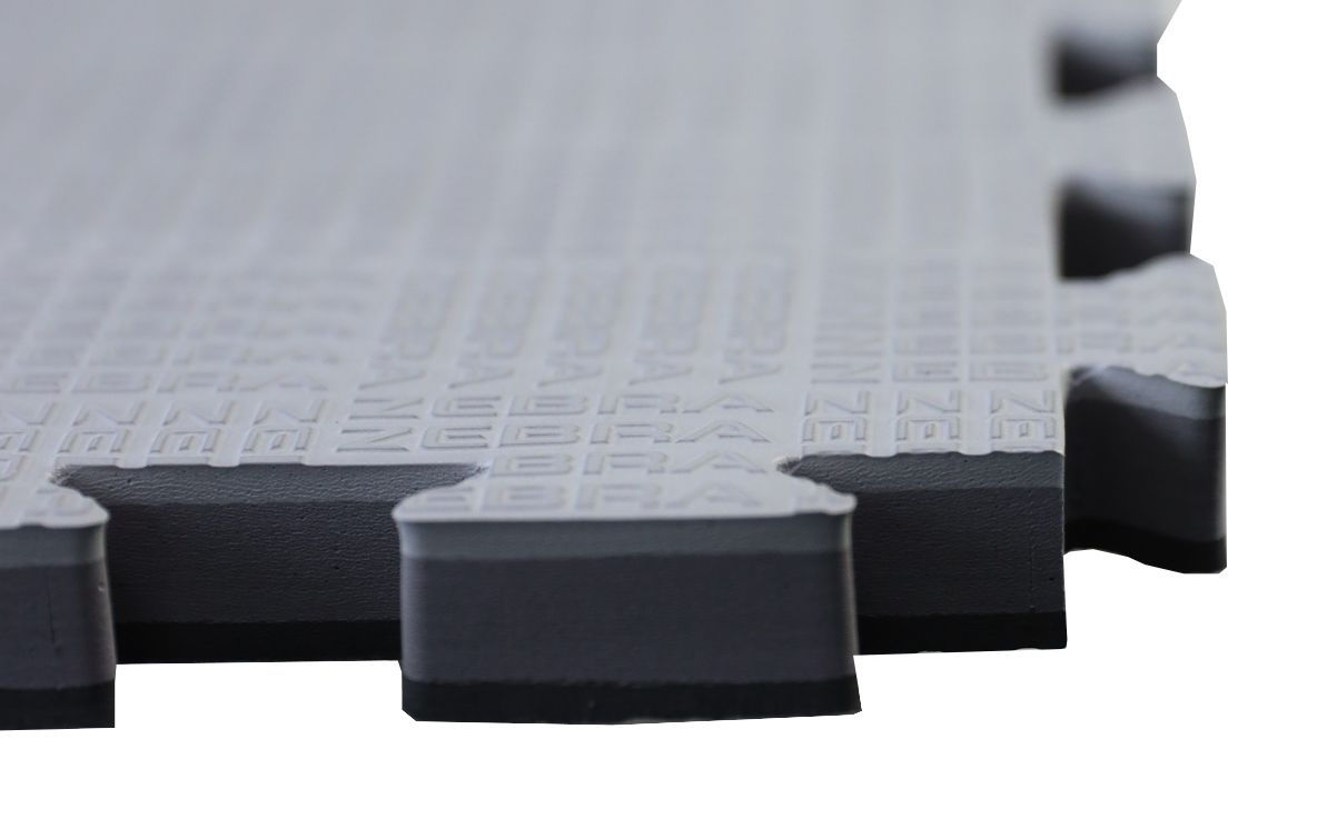 Zebra Puzzle tatami, negro-gris