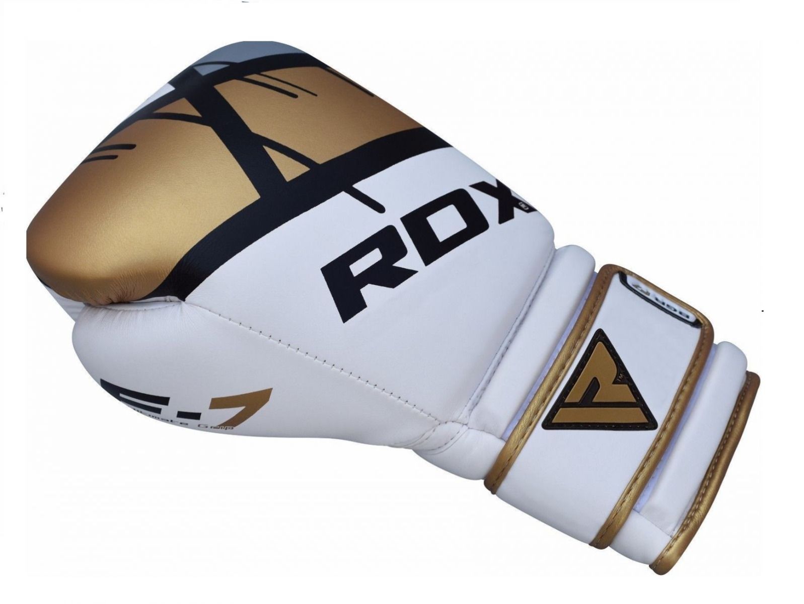 RDX F7 guantes de boxeo, blanco-dorado