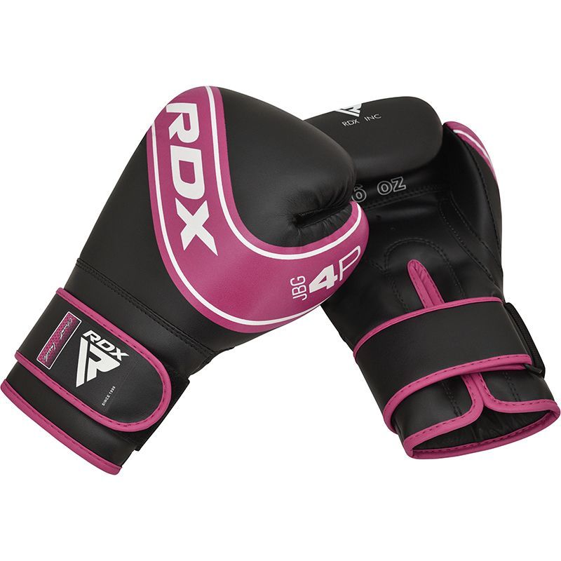 RDX guantes de boxeo infantiles, rosa-negro