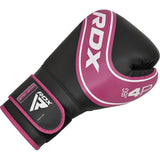 RDX guantes de boxeo infantiles, rosa-negro