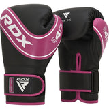 RDX guantes de boxeo infantiles, rosa-negro