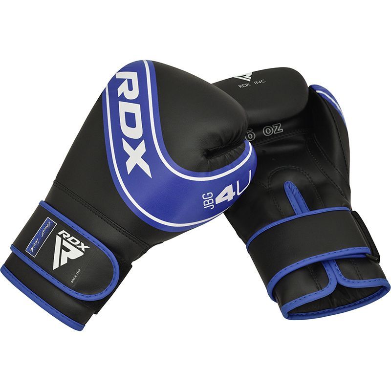 RDX guantes de boxeo infantiles, azul-negro
