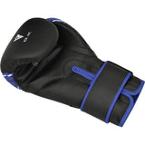 RDX guantes de boxeo infantiles, azul-negro