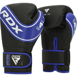 RDX guantes de boxeo infantiles, azul-negro