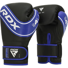 RDX guantes de boxeo infantiles, azul-negro