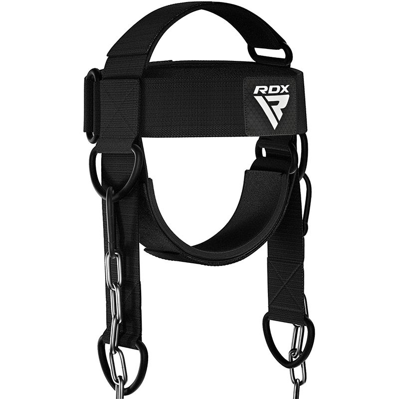 RDX H2 Plus arnés de cabeza para gimnasio, negro