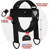 RDX H2 Plus arnés de cabeza para gimnasio, negro