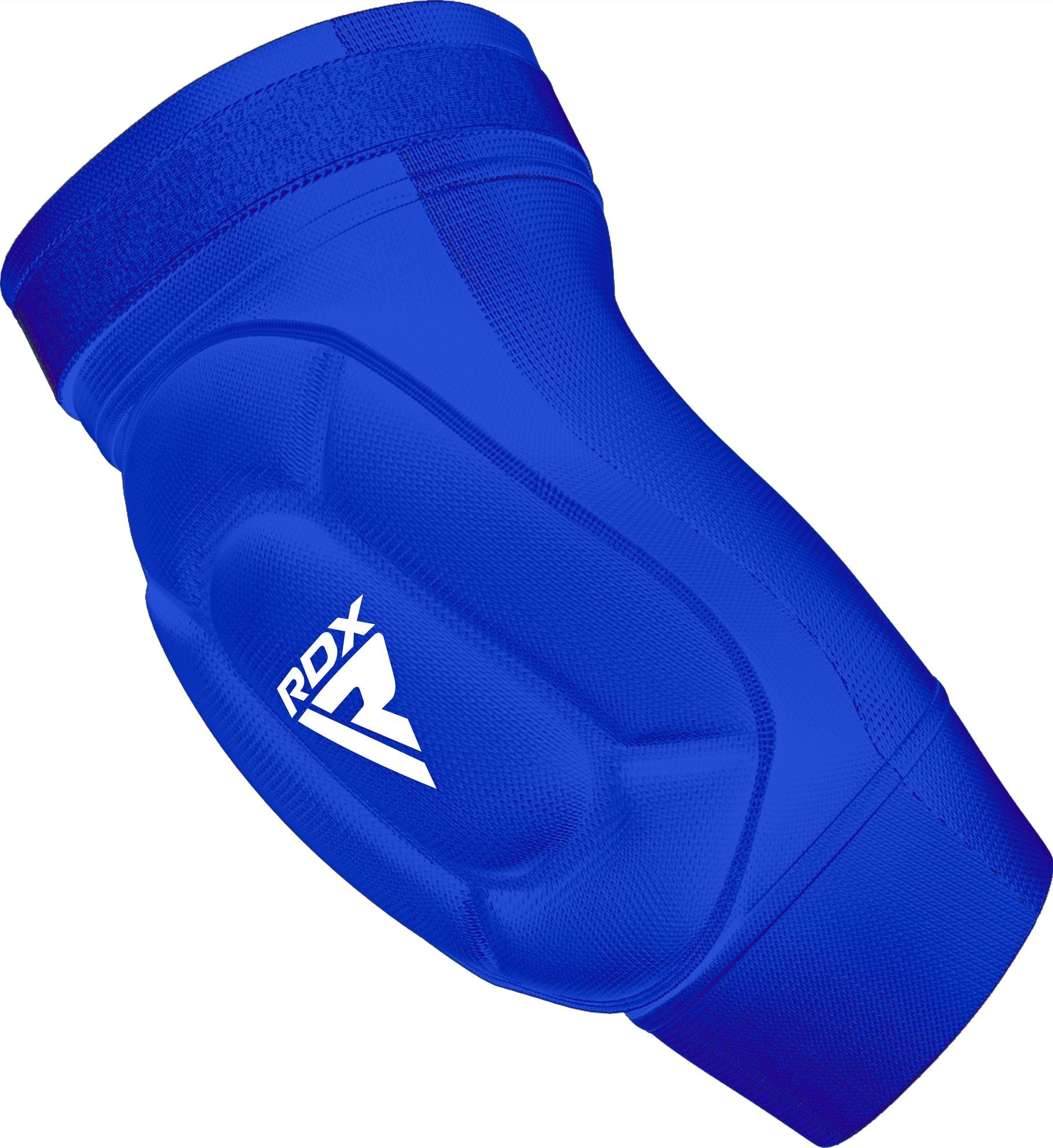 RDX OEKO-TEX® protector de codo de espuma, azul-blanco