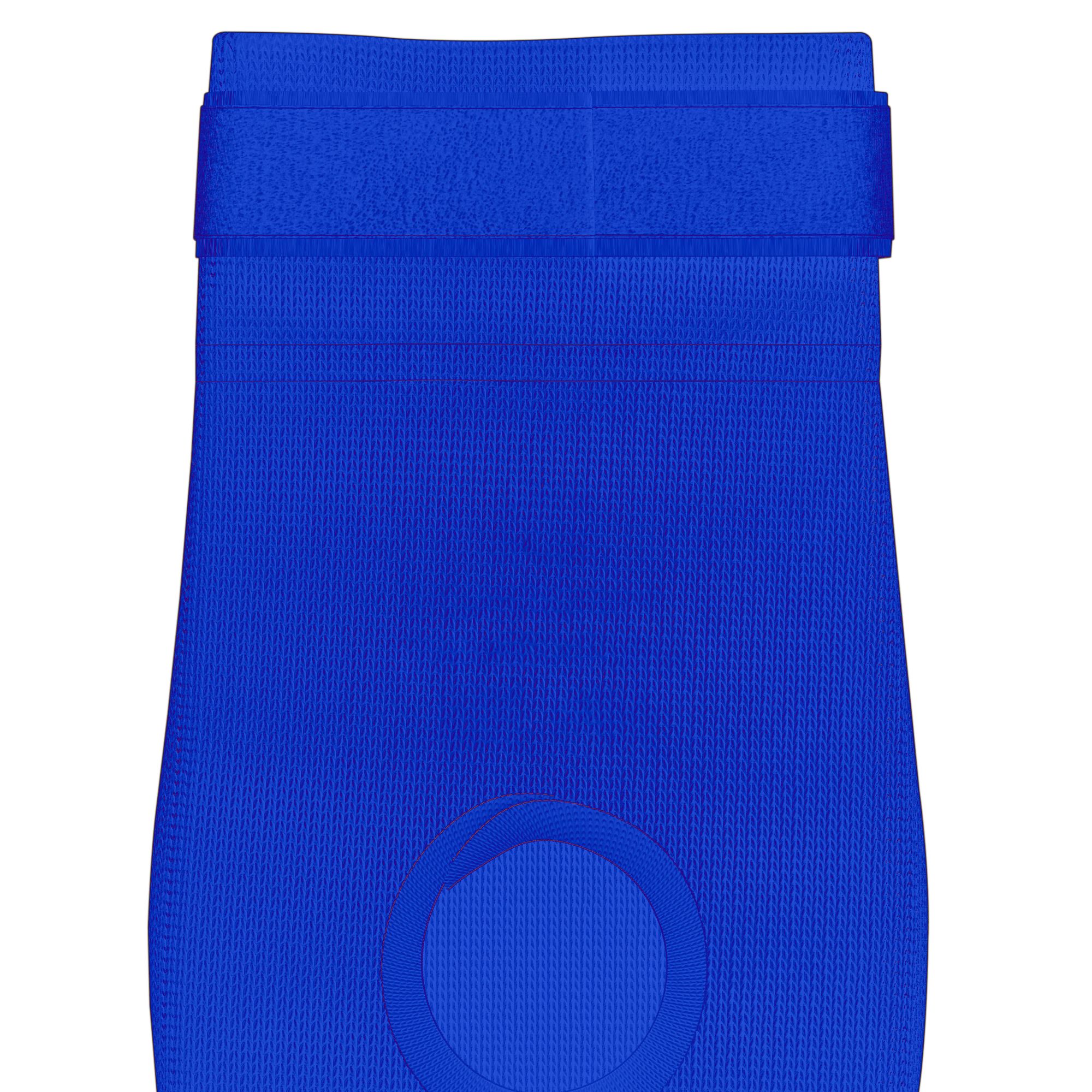 RDX OEKO-TEX® protector de codo de espuma, azul-blanco
