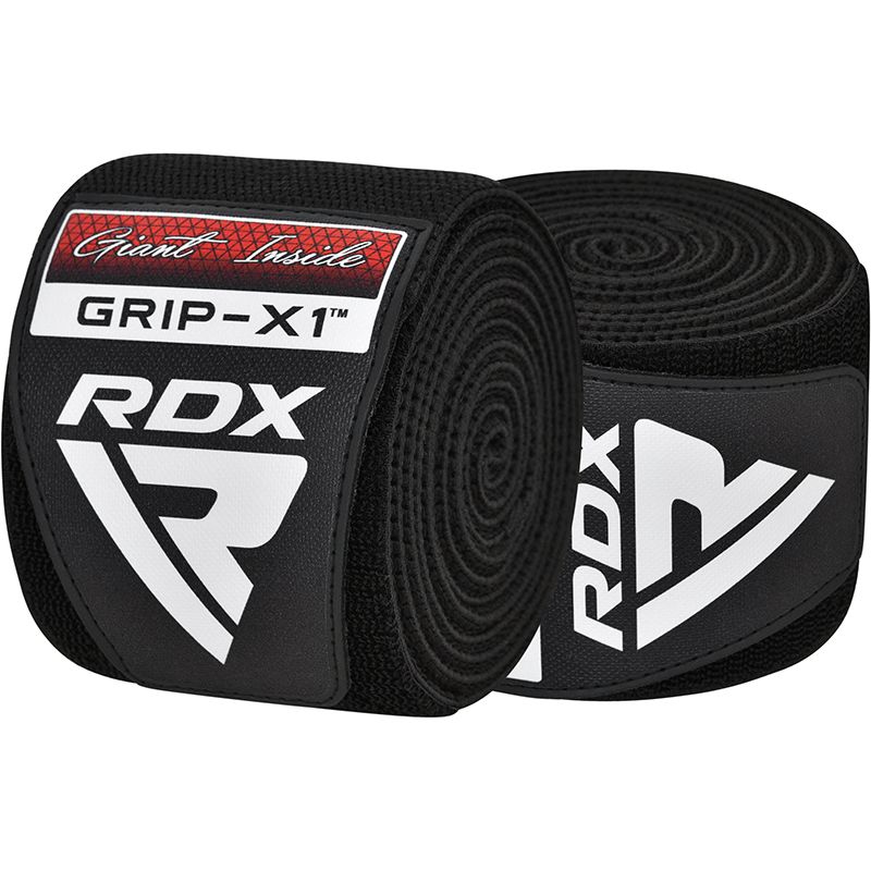 RDX K1 vendajes de rodilla, negro