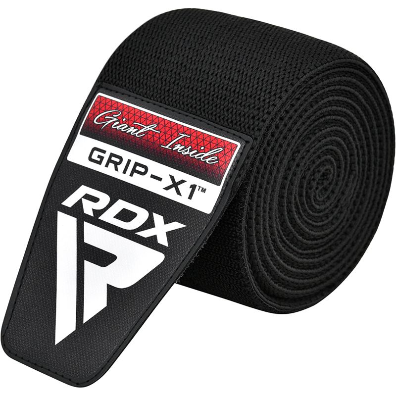 RDX K1 vendajes de rodilla, negro