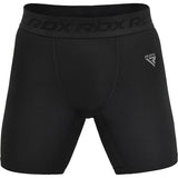 RDX T15 pantalones cortos de compresión MMA, negros
