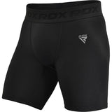 RDX T15 pantalones cortos de compresión MMA, negros