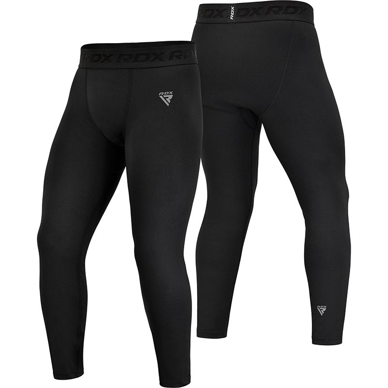 RDX T15 pantalones de compresión MMA largos, negros