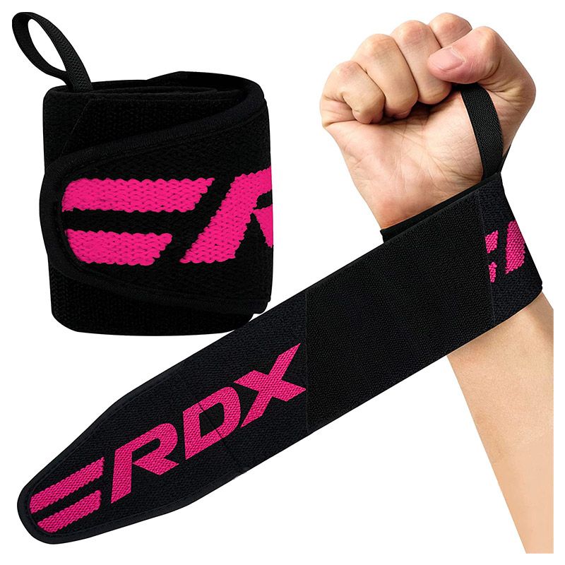 RDX vendajes de muñeca profesionales para gimnasio, rosas