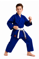 Katsudo Rei kimono de judo infantil 350g, azul
