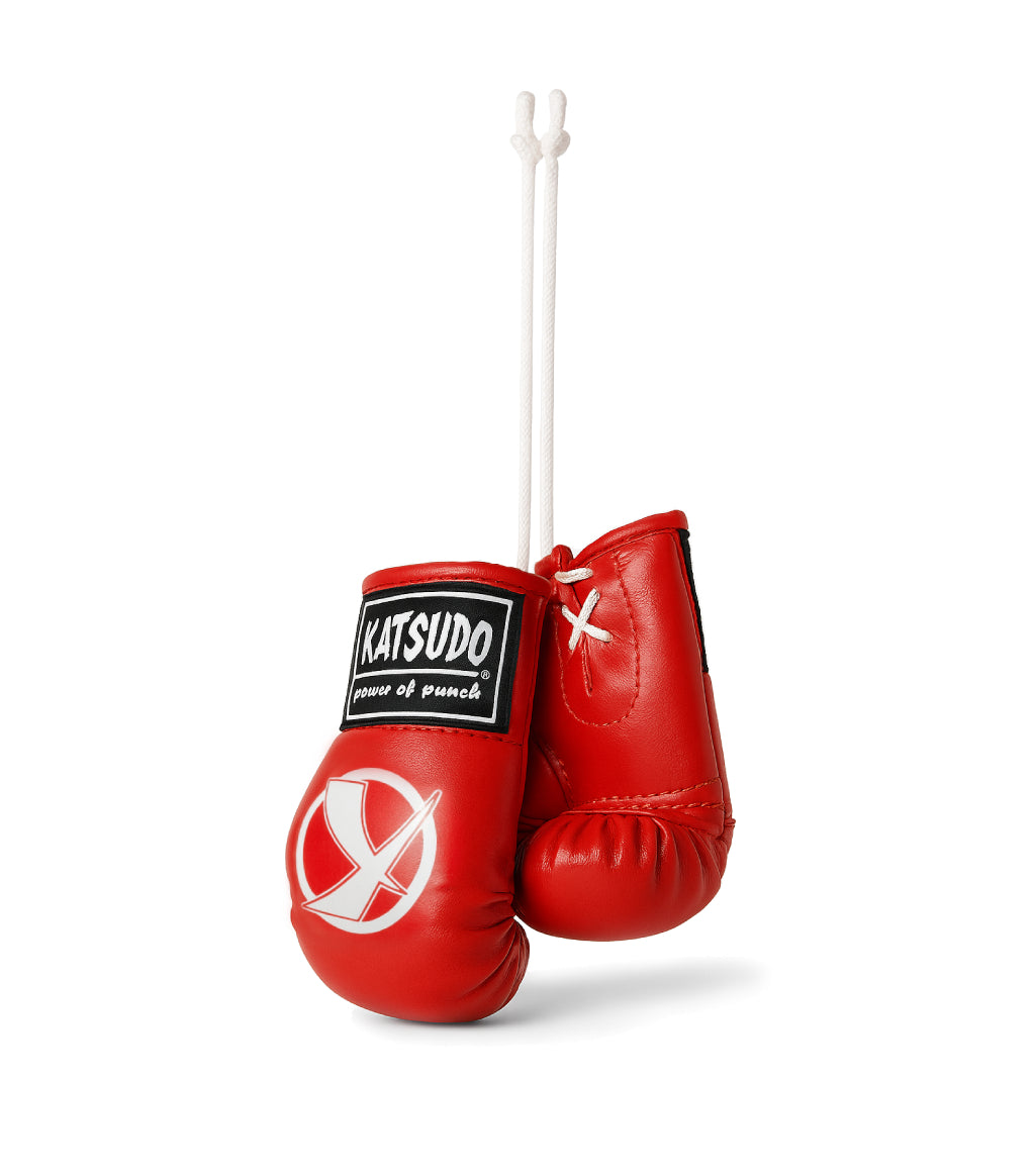Katsudo Miniglo 2.0 miniatura de guantes de boxeo, roja