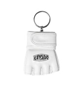 Katsudo FightBit miniatura de guantes MMA, blanco