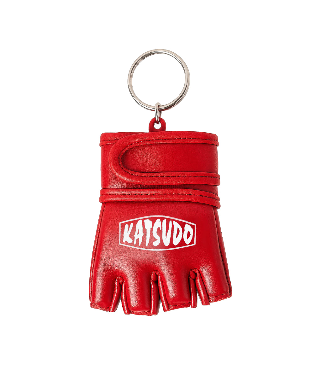 Katsudo FightBit miniatura de guantes MMA, rojo