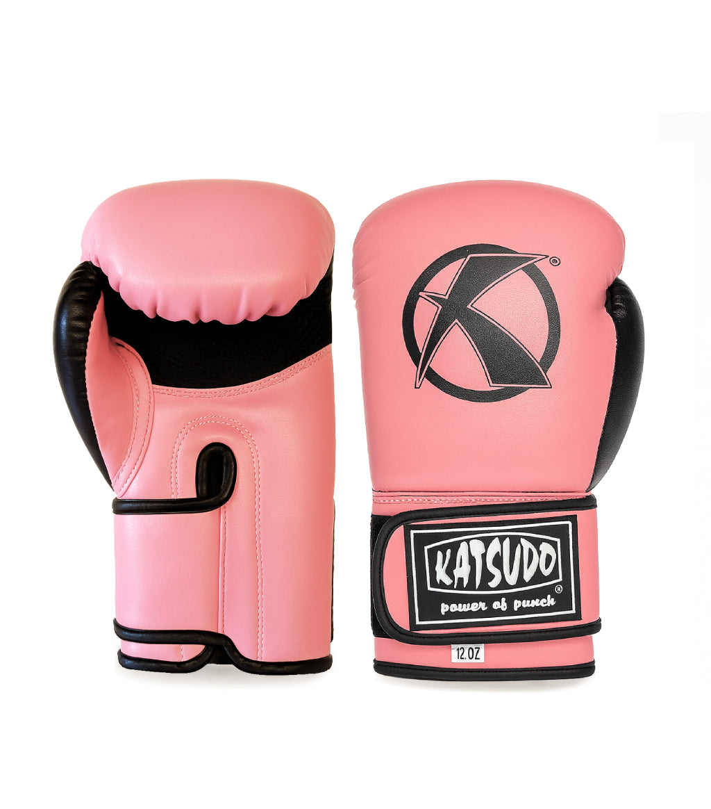 Katsudo Bloom guantes de boxeo, rosa negro